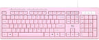 Rii RK907 Ultra-Slim Compact USB Wired Keyboard by Rii