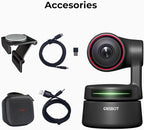 OBSBOT Tiny PTZ 4K Webcam, AI Powered Framing & Autofocus, 4K Video Conference - Image 8