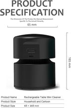 ODISTAR Desktop Vacuum Cleaner, Mini Table dust Sweeper Energy Saving - Image 2