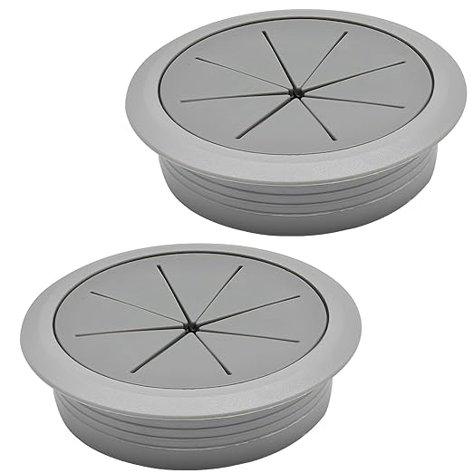 Desk Grommet 3-1/8", Desk Hole Cover by BOPOREAE