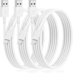 3Pack Long iPhone Charging Cable 10ft-Apple Lightning to USB Cable Wire by Citelect