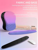 Hokafenle 2in1 Combination, Wave Keyboard Wrist Rest and Ergonomic Curvature - Image 6