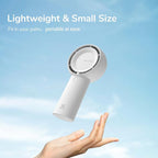 JISULIFE Portable Handheld Turbo Fan, 4000mAh USB Rechargeable Personal Battery - Image 8