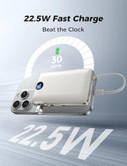 Portable Charger with Built in Cable & Wall Plug, 50000 mAh Power Bank - Image 3