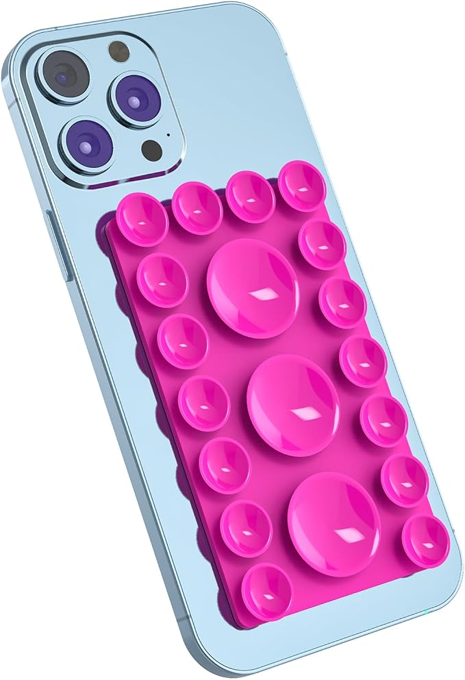 2024 Upgrade 2PCS Silicone Suction Cup Phone Case Adhesive Mount, Adhesive Grip - Image 7
