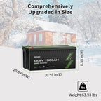 OKMO 12V 300Ah LiFePO4 Lithium Battery 150A BMS 3840Wh Rechargeable Battery - Image 6
