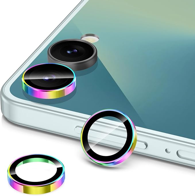 for Samsung Galaxy Z Flip 7 Camera Lens Protector, Individual Metal Ring - Image 2