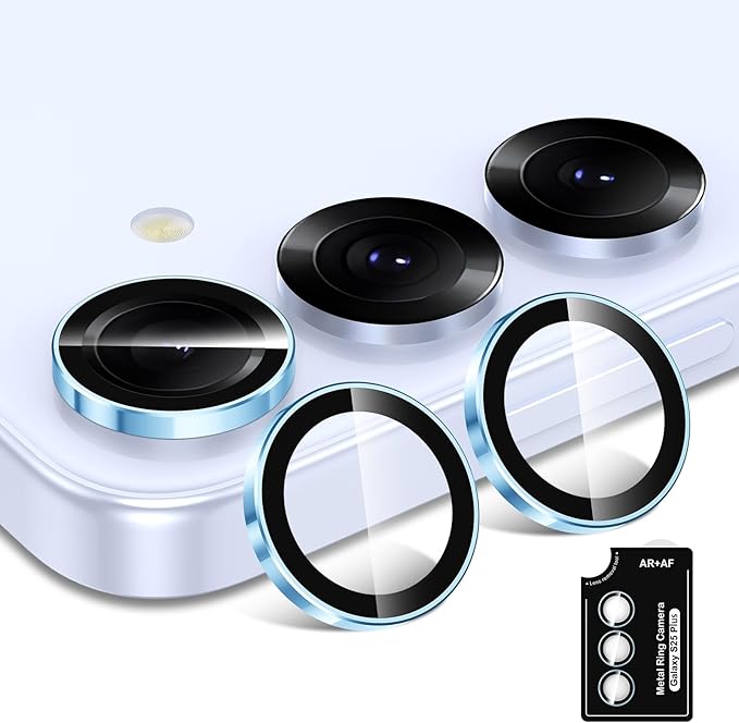 for Samsung Galaxy S25 Plus Camera Lens Protector, Individual Metal Ring - Image 2