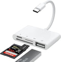 USB-C to SD Card Reader for iPhone iPad by esbeecables