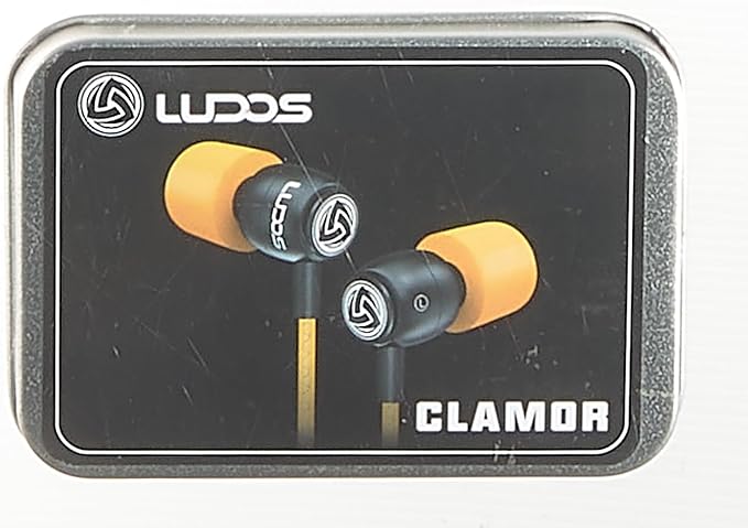 LUDOS Clamor Wired Earbuds in-Ear Headphones, 5 Years Warranty, Earphones - Image 9