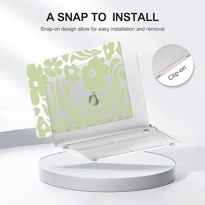 iCasso Compatible with MacBook Air 13 inch Case 2020-2018 Release M1 A2337 - Image 5