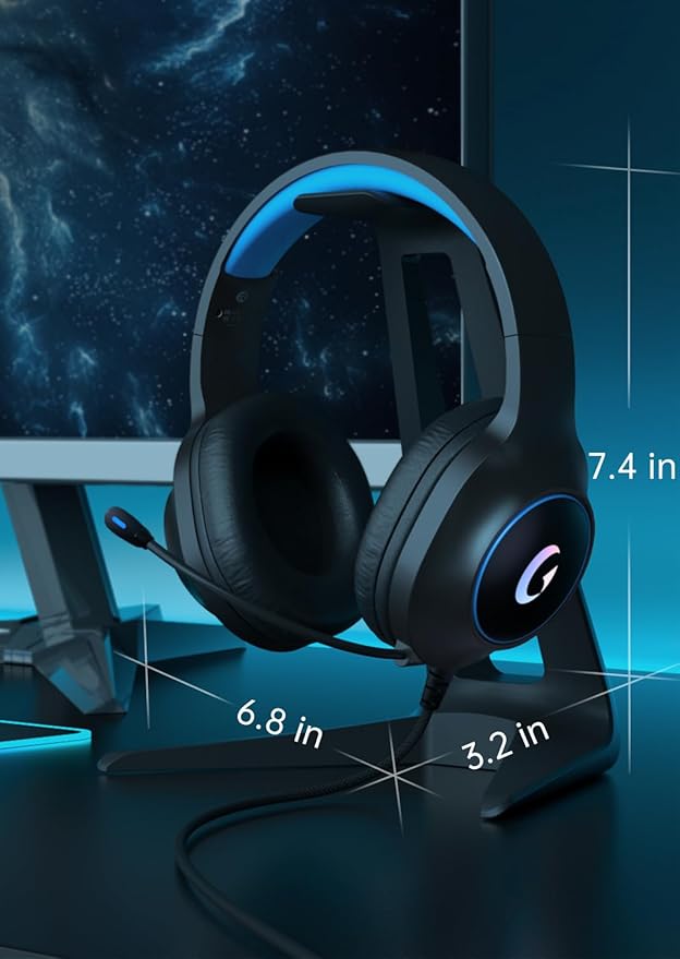 CM7002 Gaming Headset for PS5, Xbox Series, Surround Sound RGB Gaming Headphones - Image 9