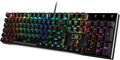 Redragon K556 RGB LED Backlit Wired Mechanical Gaming Keyboard, 104 Keys by REDRAGON