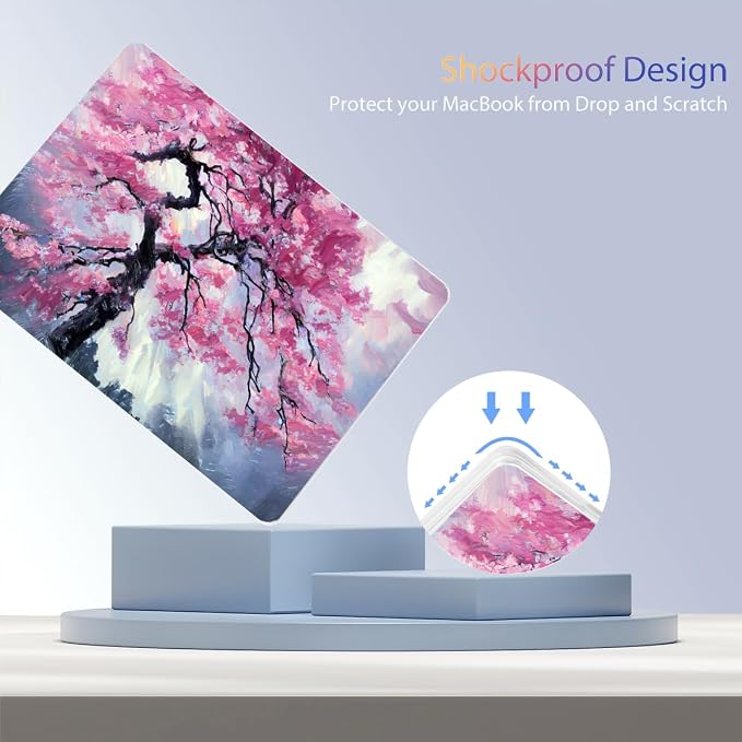 Teryeefi Compatible with M4 M3 M2 MacBook Air 13 inch Case 2025 2024 2023 2022 - Image 6