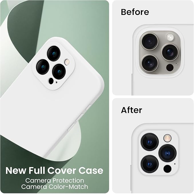 FireNova Designed for iPhone 15 Pro Case, Silicone Upgraded Phone Case with - Image 3