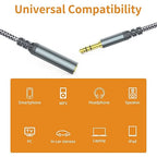 MCSPER Headphone Extension Cable, 3.5mm Extension AudioMale to Female Aux - Image 3