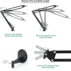 Kiyo pro Webcam Ring Light Wall Holder, Kiyo Pro, Kiyo X Webcams Black - Image 6