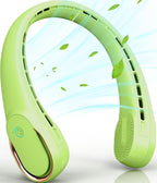 FrSara Bladeless Portable Neck Fan, 360° Surround Wind, Ultra-Quiet, USB by FrSara