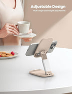 Lamicall Khaki Phone Stand for Desk - Image 2