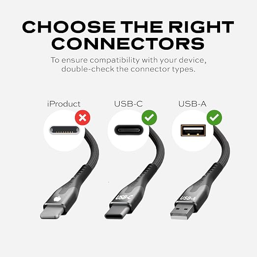 Statik MagStack USB to USB C Cable, A to Type C Charger Fast Charging Phone - Image 7
