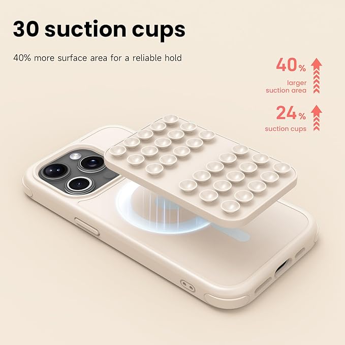 Patented Magnetic Sticky Phone Suction Grip Mount - Image 4