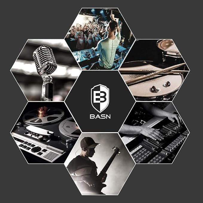 BASN Professional in Ear Monitor Headphones - Image 5