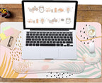 Keyboard Mouse Pad Set, Extended Mouse Pad+Keyboard Wrist Rest Support - Image 6