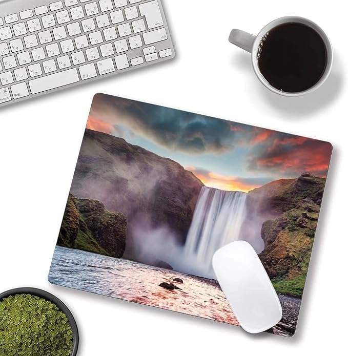 Hokafenle Mouse Pad, Waterfall Mouse Pad, Falls Mouse Pads - Image 4