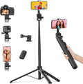 70" Phone Tripod & Selfie Stick, Extendable Tripod by JishaneCameraandPhoneTripod