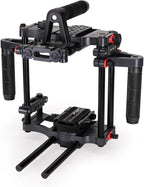 Power DSLR Camera Cage for DSLR DSLM Cameras Only. Adjustable Handles & 15mm by FILMCITY