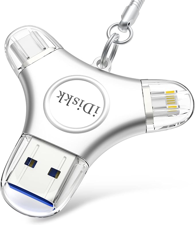 iDiskk 256GB App-le Certified Flash Drive Photo Vault by iDiskkDirect