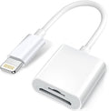 Apple Lightning to SD & TF Card Dual Slot Reader by Wahbite
