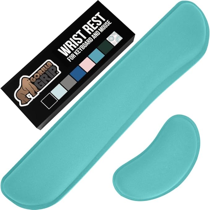 GORILLA GRIP Silky Gel Memory Foam Wrist Rest by GorillaGrip