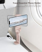 MiiKARE Airplane Travel Essentials Phone Holder, Universal Handsfree Phone Mount - Image 3