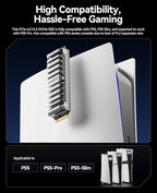 ORICO OS5 4TB M.2 SSD for PS5 Storage Expansion, M.2 PCIe 4.0 NVMe Gaming SSD - Image 8