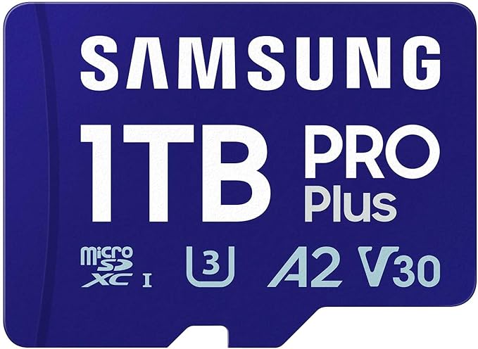 Samsung PRO Plus microSD Memory Card + Adapter, 1TB MicroSDXC, Full HD & 4K UHD by Samsung%C2%AE
