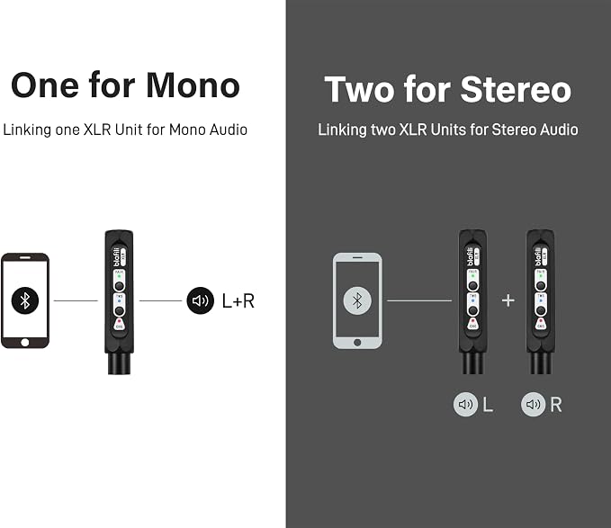 XLR Portable Bluetooth v5.1 Music Receiver, aptX HD aptX Low Latency AAC SBC TWS - Image 6
