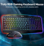 Redragon Updated S101 Programmable Gaming Keyboard and Mouse, RGB Backlit - Image 2