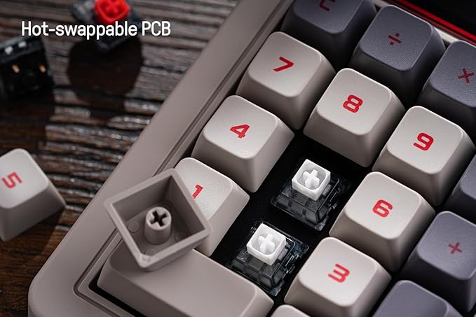 8Bitdo 18 Keys Retro Mechanical Numpad, Supports PC Numpad & Standard - Image 6