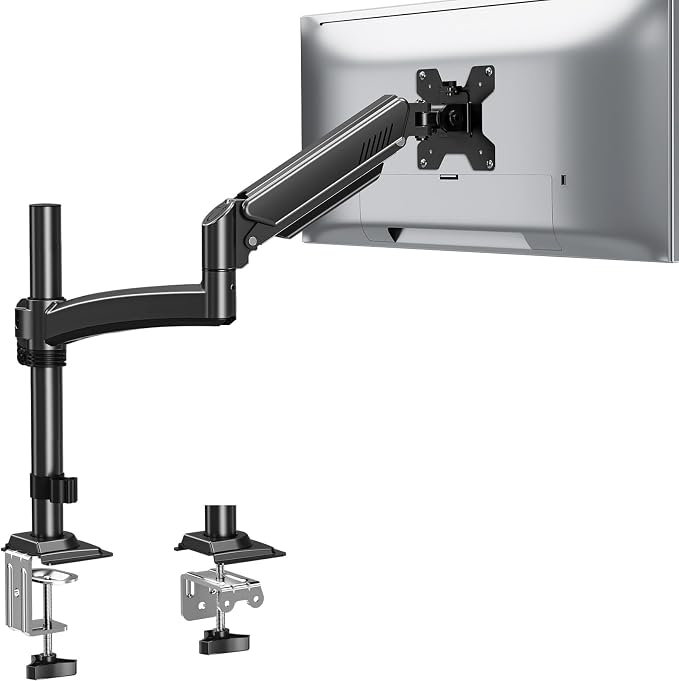 Single Monitor Mount Arm, VESA Desk Mount Stand by MOUNTPRO