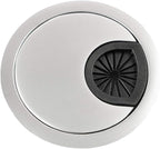 Desk Grommet for Wire Organizer, PC Computer Desk Plastic Grommet Cord - Image 5