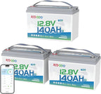 Redodo 12V 140Ah LiFePO4 Battery Group31, 10-Year Lifespan, 150A BMS & by PrimeDayRedodoSaveup55