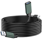 Kumiho 15FT USB 3.0 Extension Cable Active Type A Male to A Female USB Repeater by Unknown