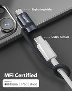 USB C to Lightning Adapter, Type C to Lightning Adapter Support 36W PD Fast - Image 5