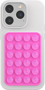 Silicone Phone Sticky Grip, Suction Phone Case Mount by MAYNOS