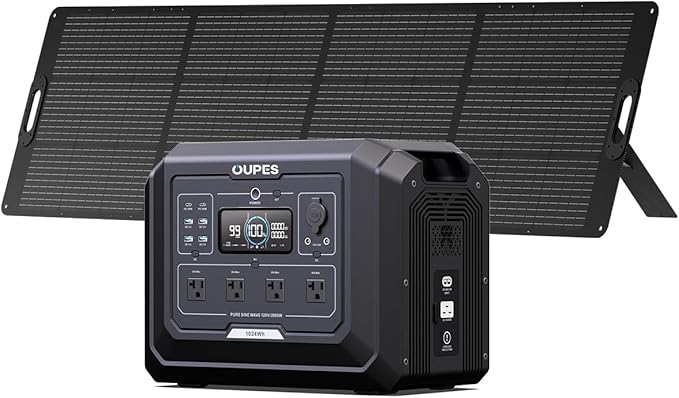 OUPES 2000W Mega 1 Solar Generator Kit by OUPES