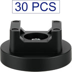Yookeer 30 Pcs Magnetic Zip Tie Mount Base Black Magnetic Cable Clips Wire - Image 5