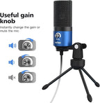 FIFINE USB Computer Microphone for Recording YouTube Video Voice Over Vocals - Image 2
