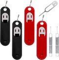 6 Pack SIM Card Removal Tool, Sim Card Tray Opening Tool Eject Pins Needle by IOUALEY