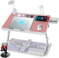 Laptop Lap Desk Include Cooling Fan, Adjustable Lap Desk by IXTRA